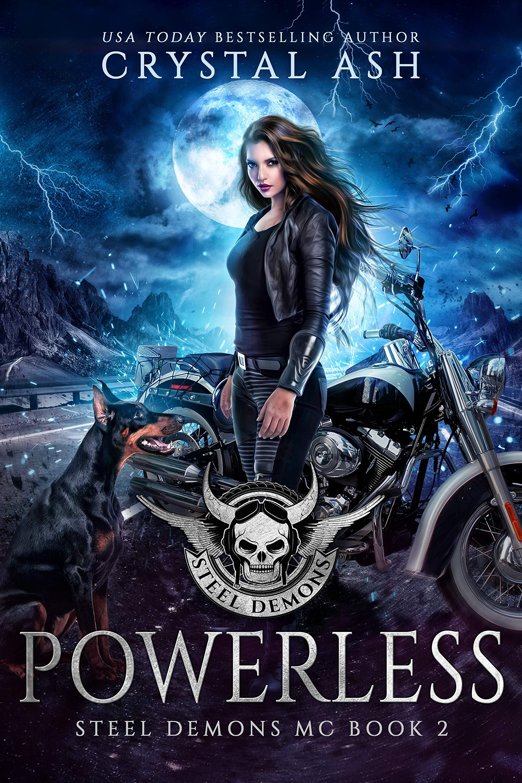 Powerless (Steel Demons MC Book 2) Cover